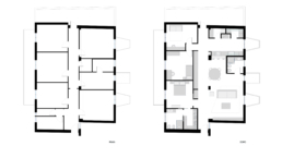 Progettazione architettonica casa privata - pianta